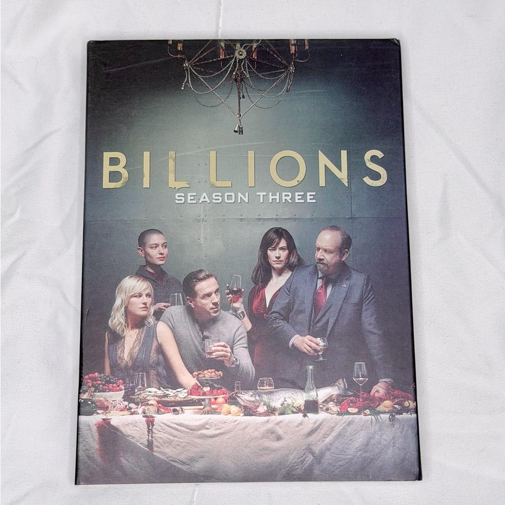 Billions Season‎ 3 DVD Complete Third Season Slipcover Sleeve Pre-Owned